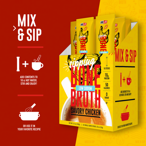 Low Sodium Chicken Bone Broth