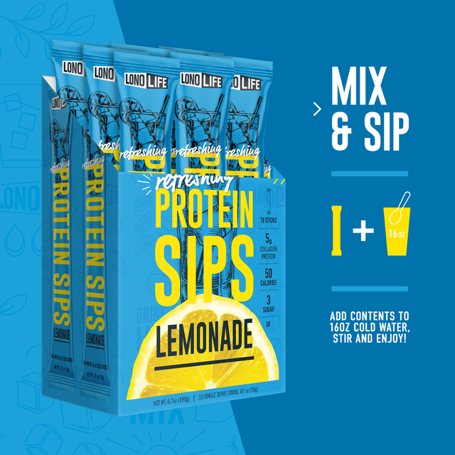 Lemonade Protein Sips