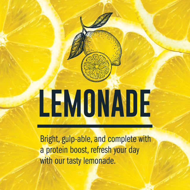Lemonade Protein Sips