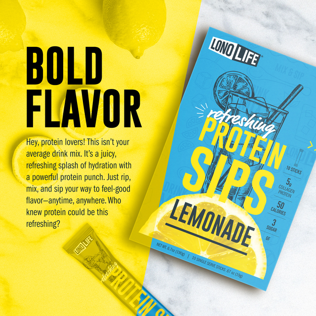 Lemonade Protein Sips