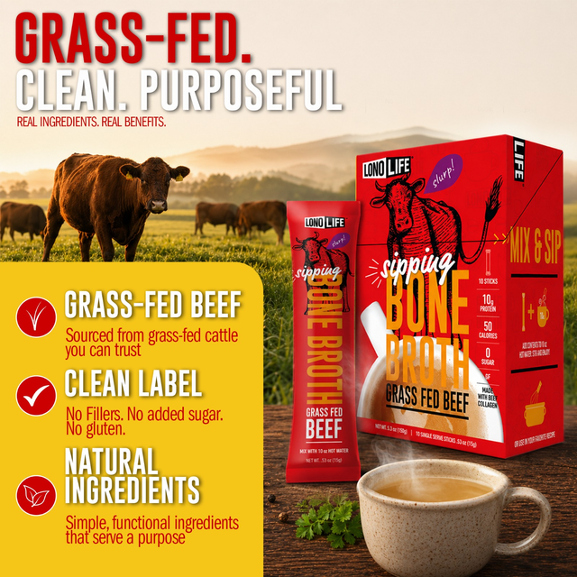 Grass-Fed Beef Bone Broth