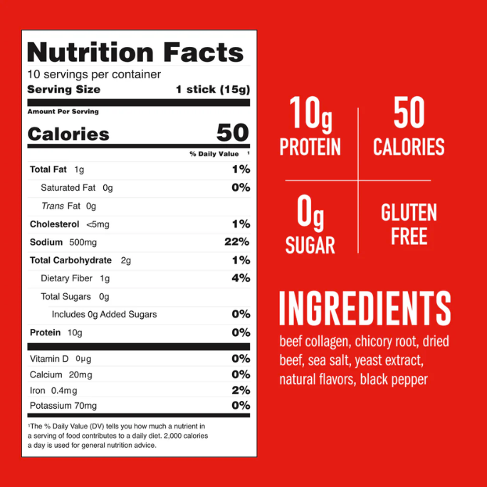 Protein Support Pack - Bone Broth Bundle nutrition facts