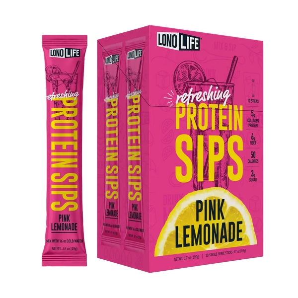 Pink Lemonade Protein Sips