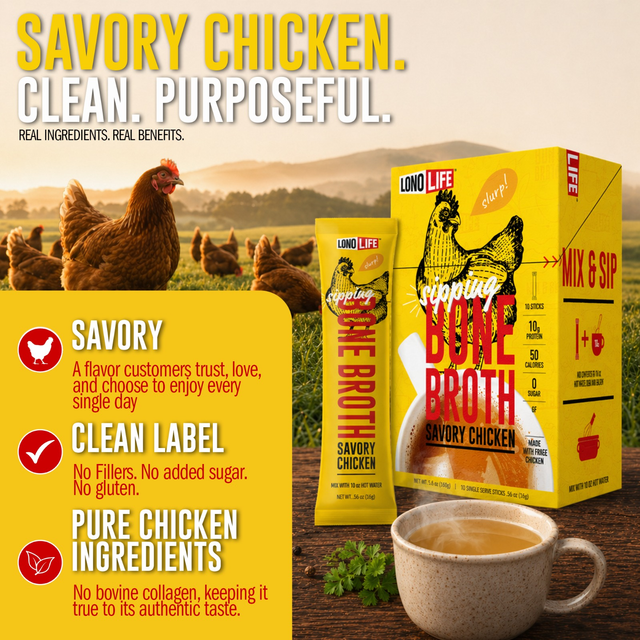 Savory Chicken Bone Broth