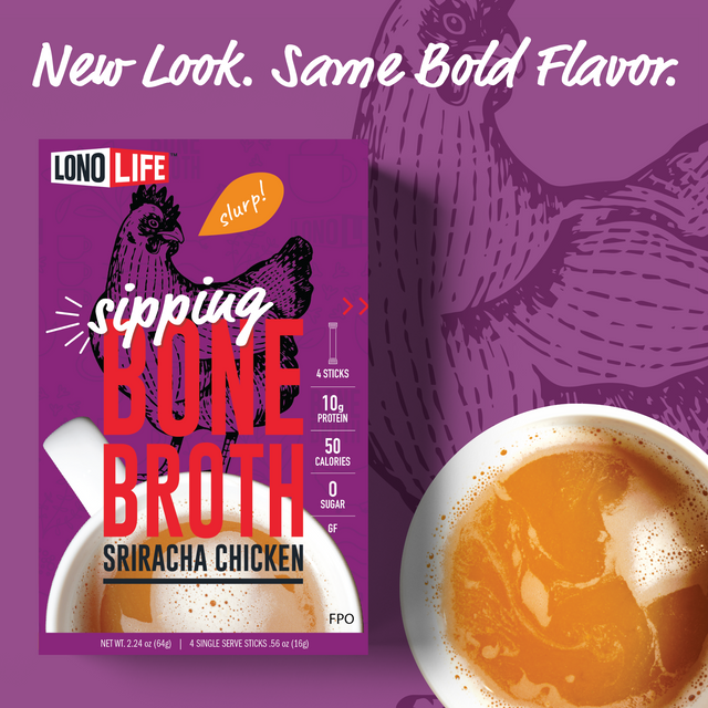 Sriracha Chicken Bone Broth