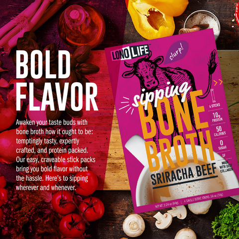 Sriracha Beef Bone Broth