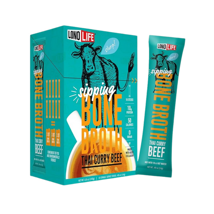 Thai Curry Beef Bone Broth 6 / 4 Pack