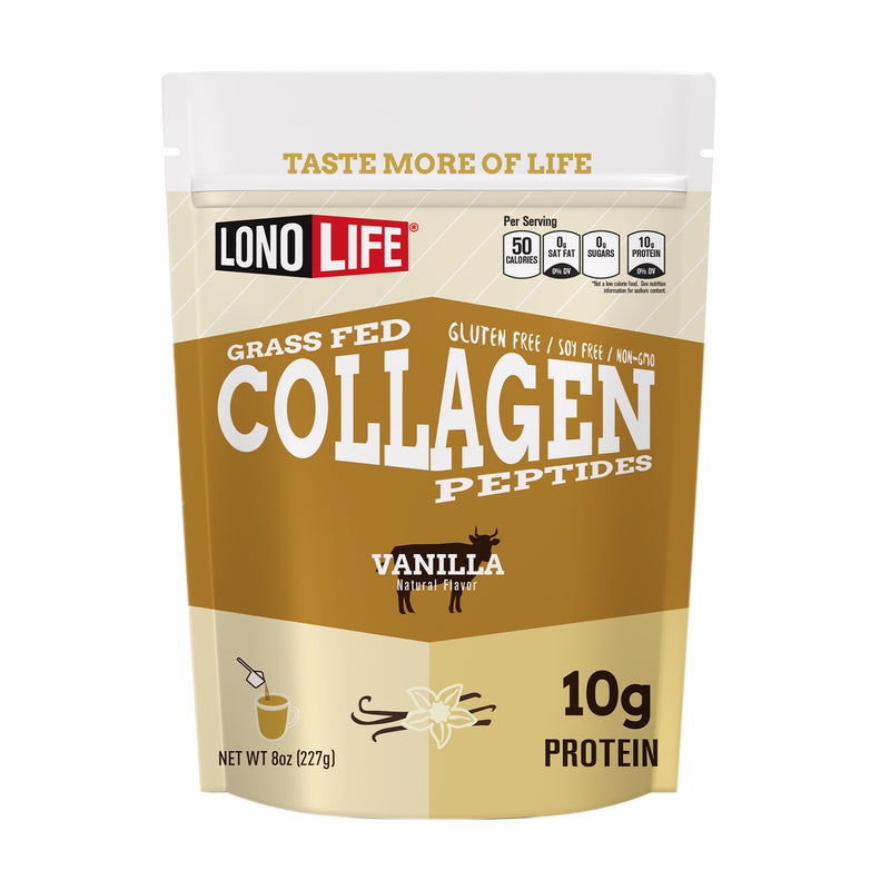 Vanilla Collagen Peptides 8oz Bulk Package